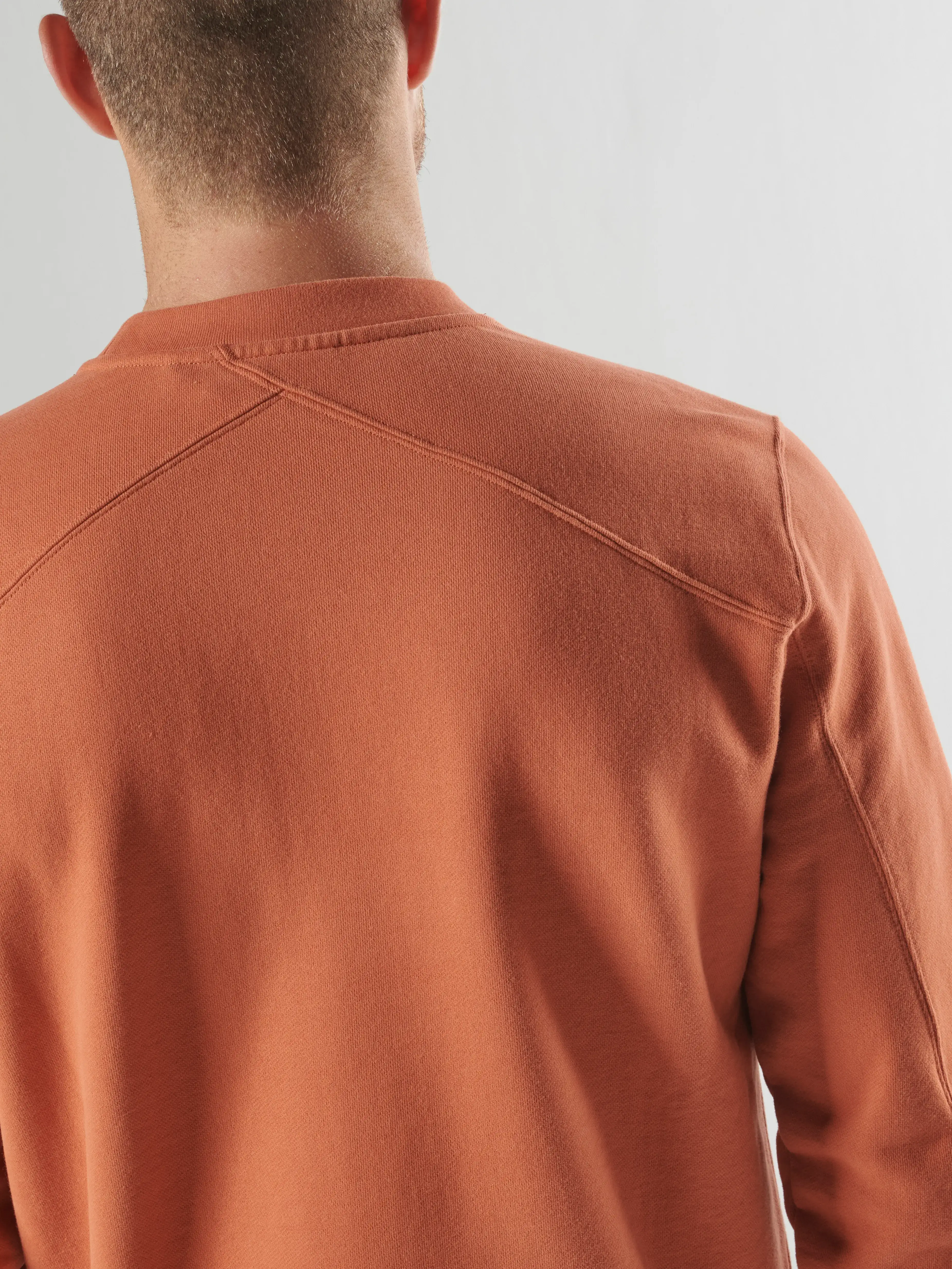 NEO CREW SWEATSHIRT Rust