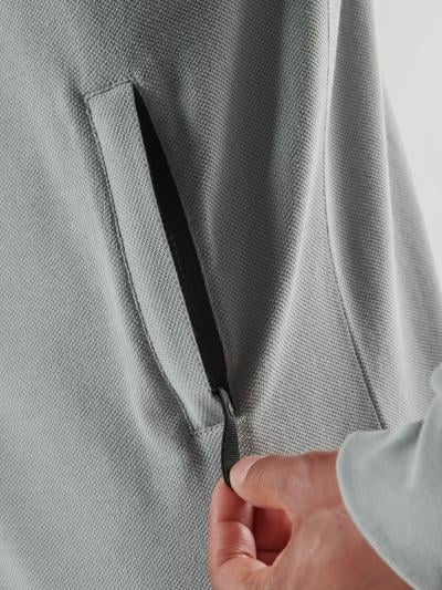 PIQUE FULL ZIP Battleship