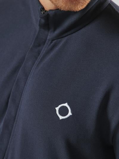 PIQUE FULL ZIP Ink Navy