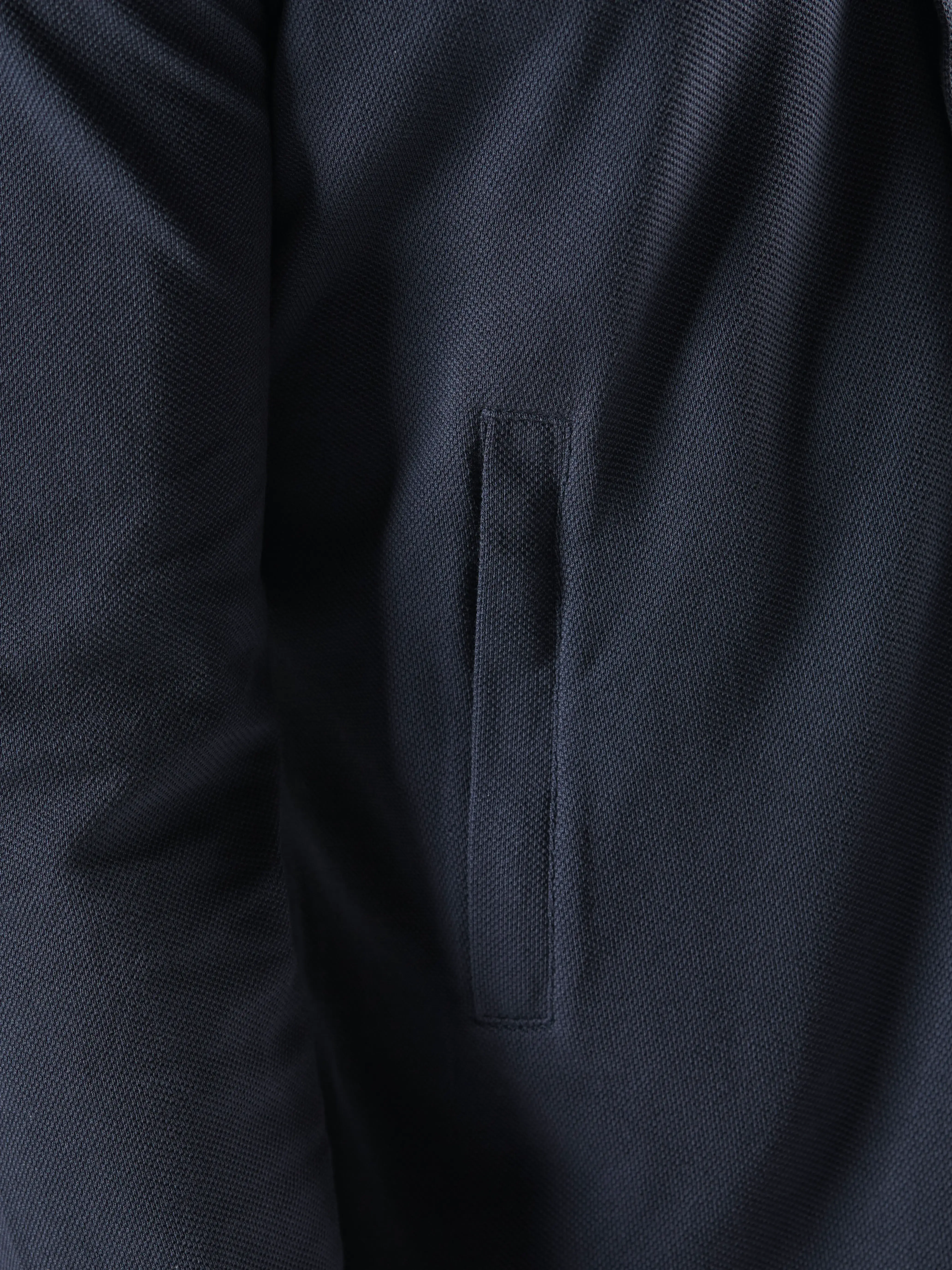 PIQUE FULL ZIP Ink Navy