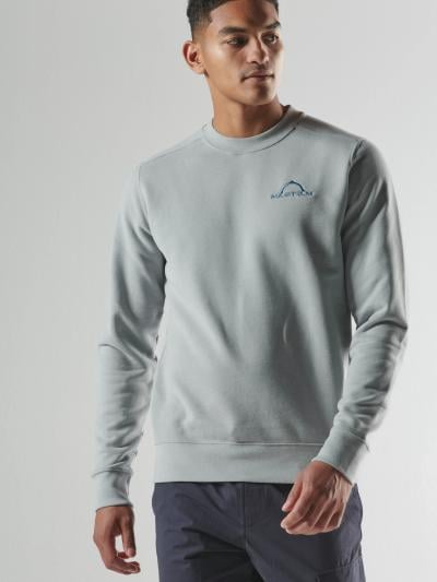 DRIFT EMBROIDERED COMPASS SWEAT Battleship