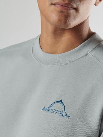 DRIFT EMBROIDERED COMPASS SWEAT Battleship