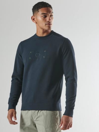 BLAST EMBROIDERED BADGE SWEAT Ink Navy