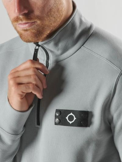 NEO QUARTER ZIP SWEAT Battleship