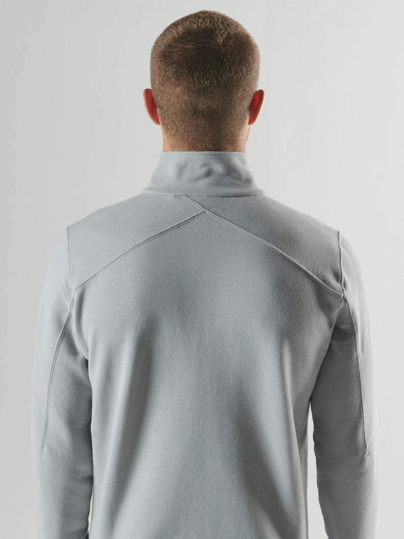NEO QUARTER ZIP SWEAT Battleship