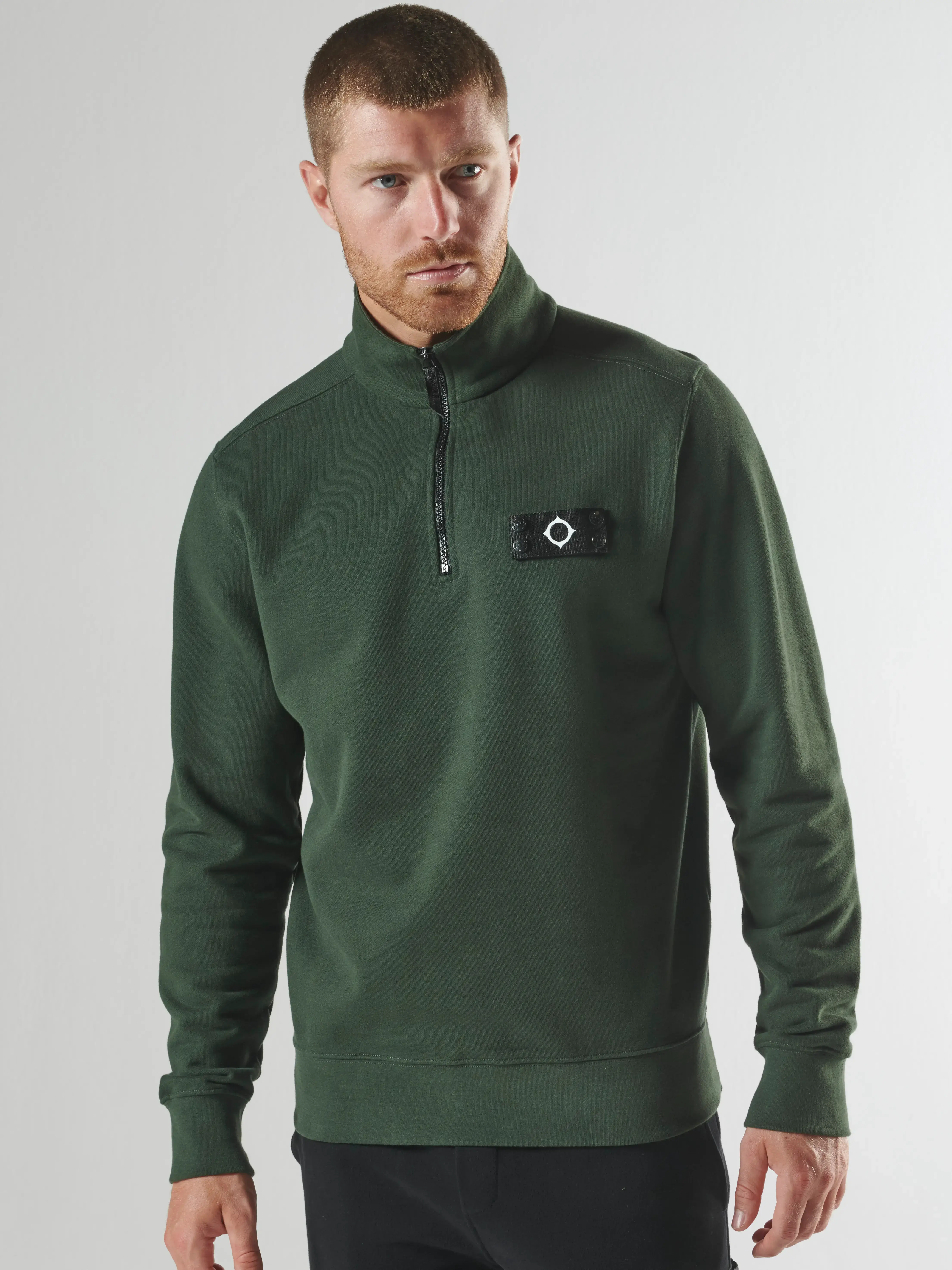 NEO QUARTER ZIP SWEAT Oil Slick