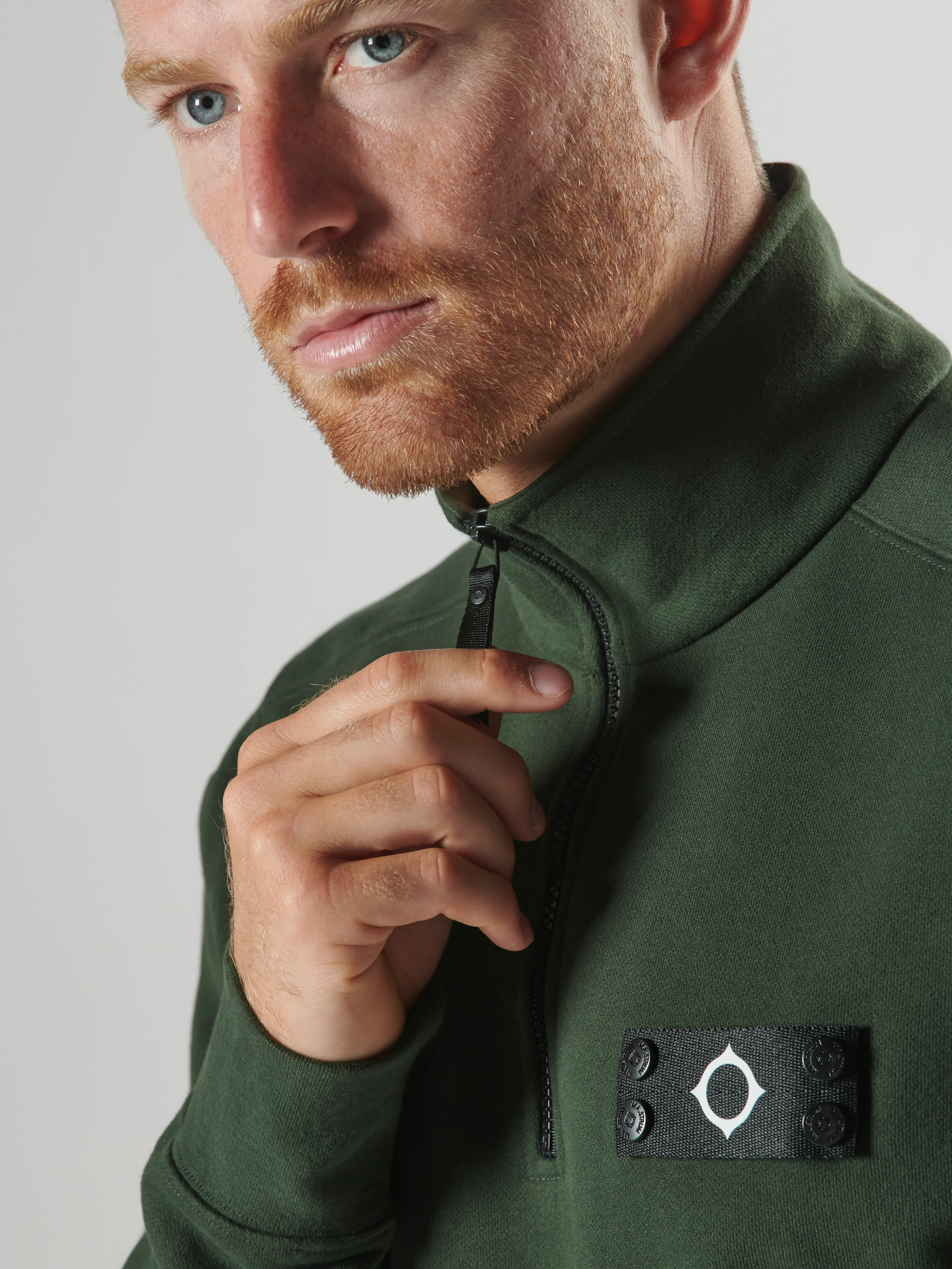NEO QUARTER ZIP SWEAT Oil Slick