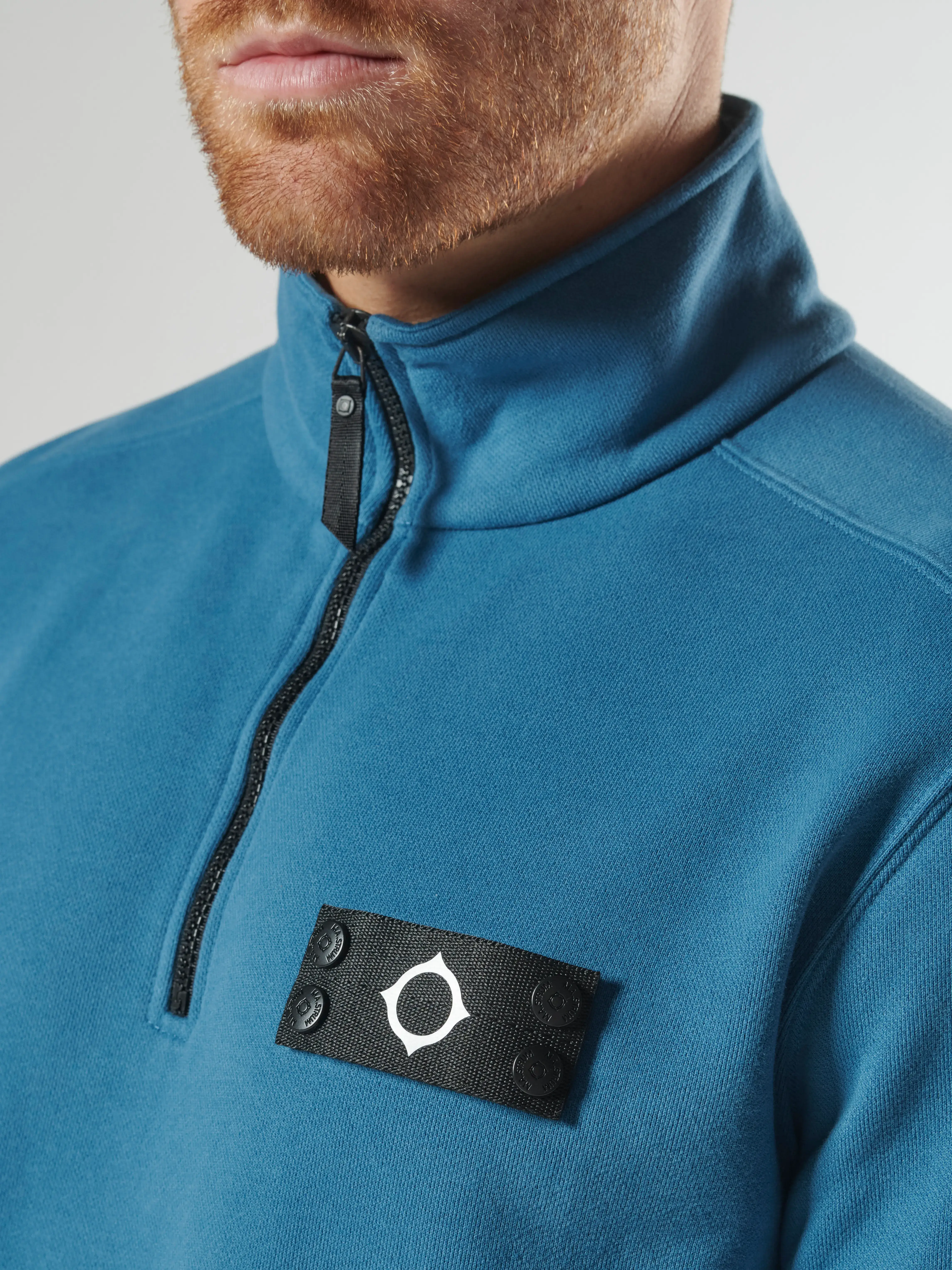NEO QUARTER ZIP SWEAT Midnight