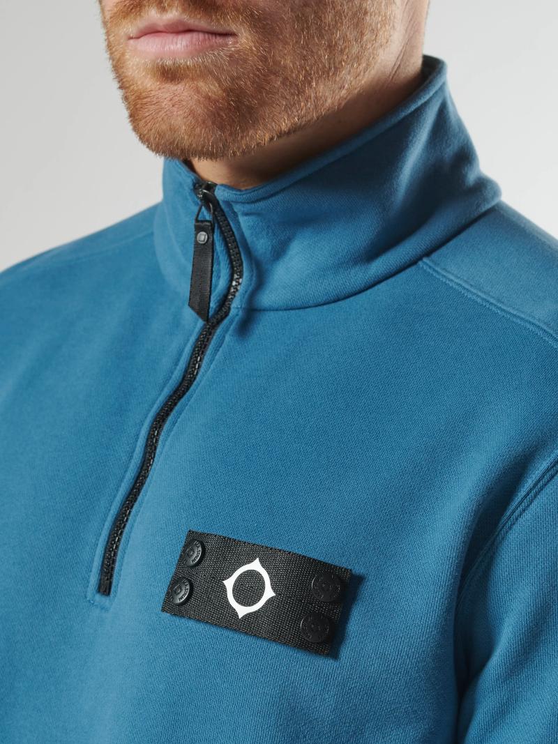 NEO QUARTER ZIP SWEAT Midnight