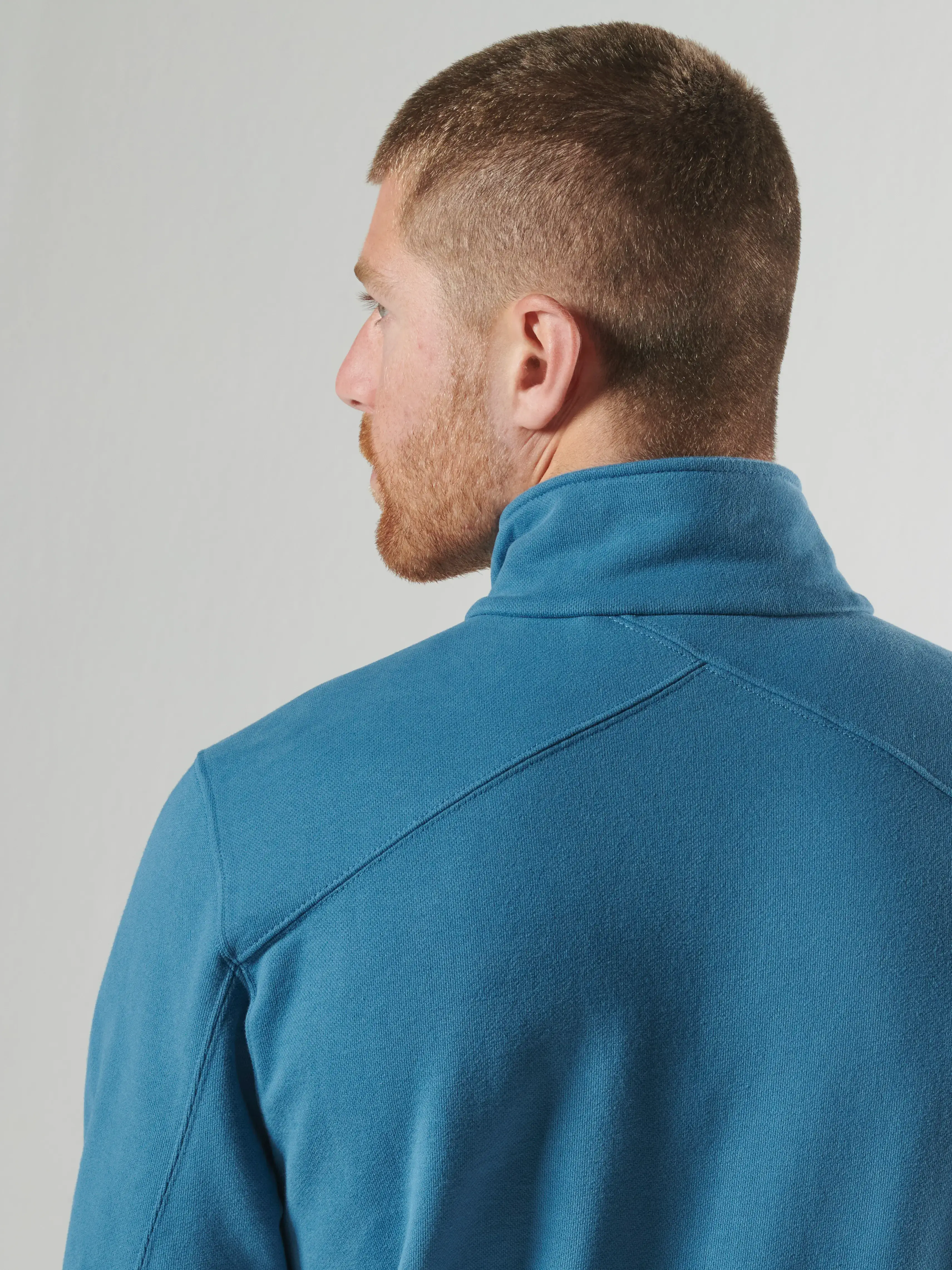 NEO QUARTER ZIP SWEAT Midnight