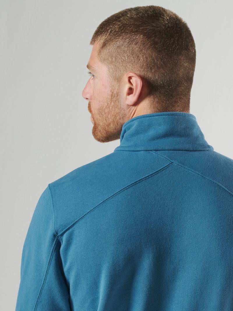 NEO QUARTER ZIP SWEAT Midnight