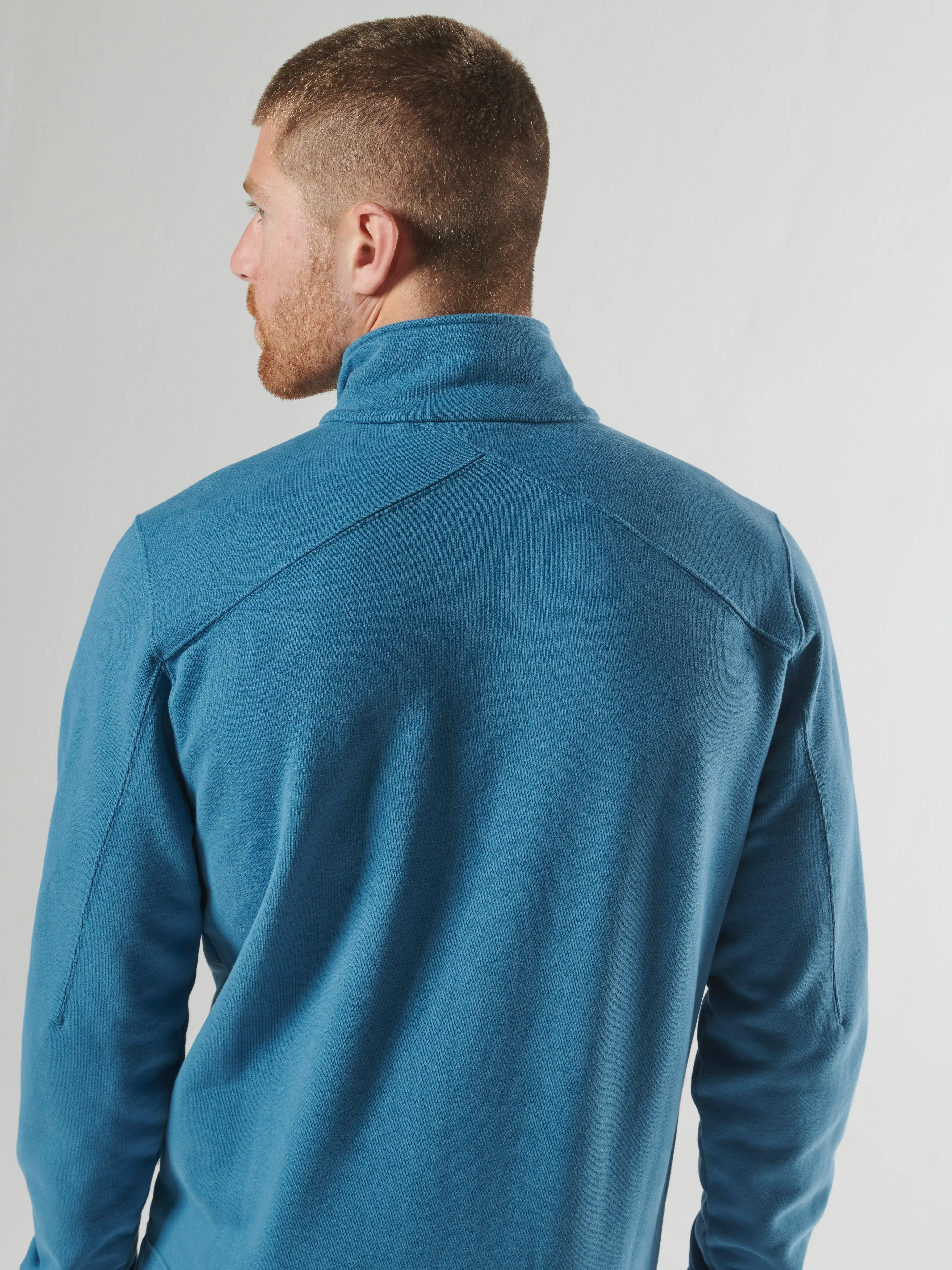 NEO QUARTER ZIP SWEAT Midnight
