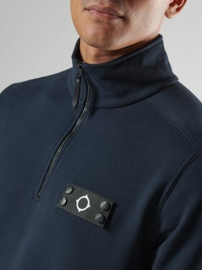 NEO QUARTER ZIP SWEAT Ink Navy