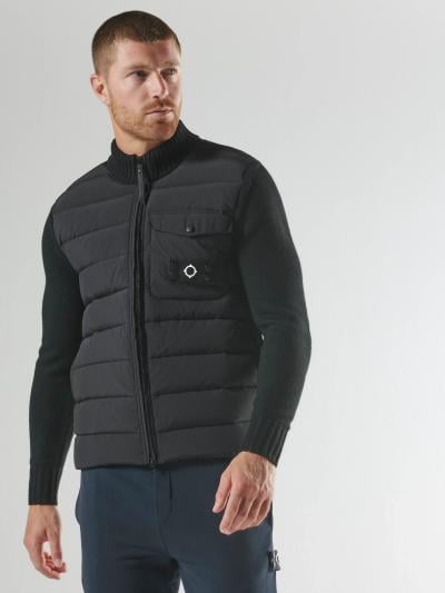 STORM KNITTED JACKET Jet Black