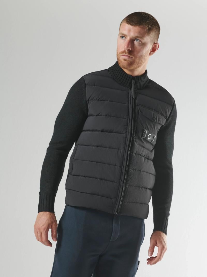 STORM KNITTED JACKET Jet Black