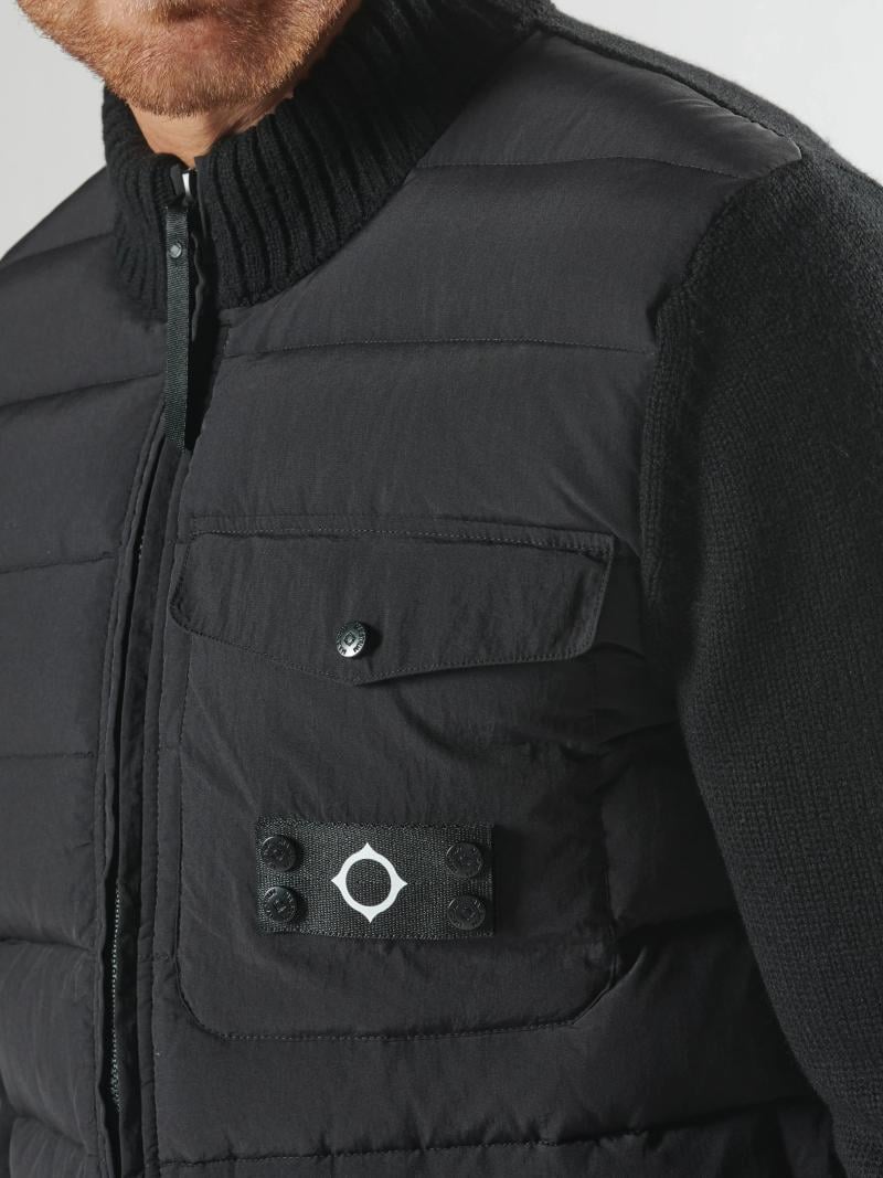 STORM KNITTED JACKET Jet Black