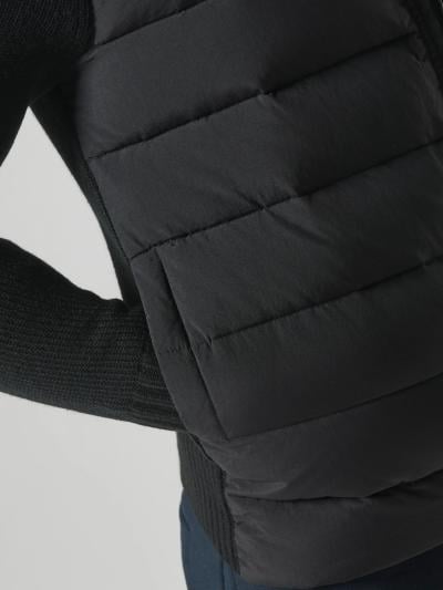 STORM KNITTED JACKET Jet Black