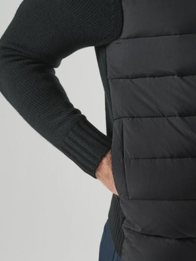 STORM KNITTED JACKET Jet Black