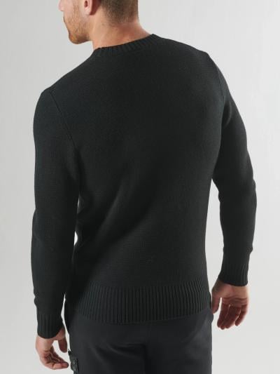 MONTAGE CREW KNIT Jet Black