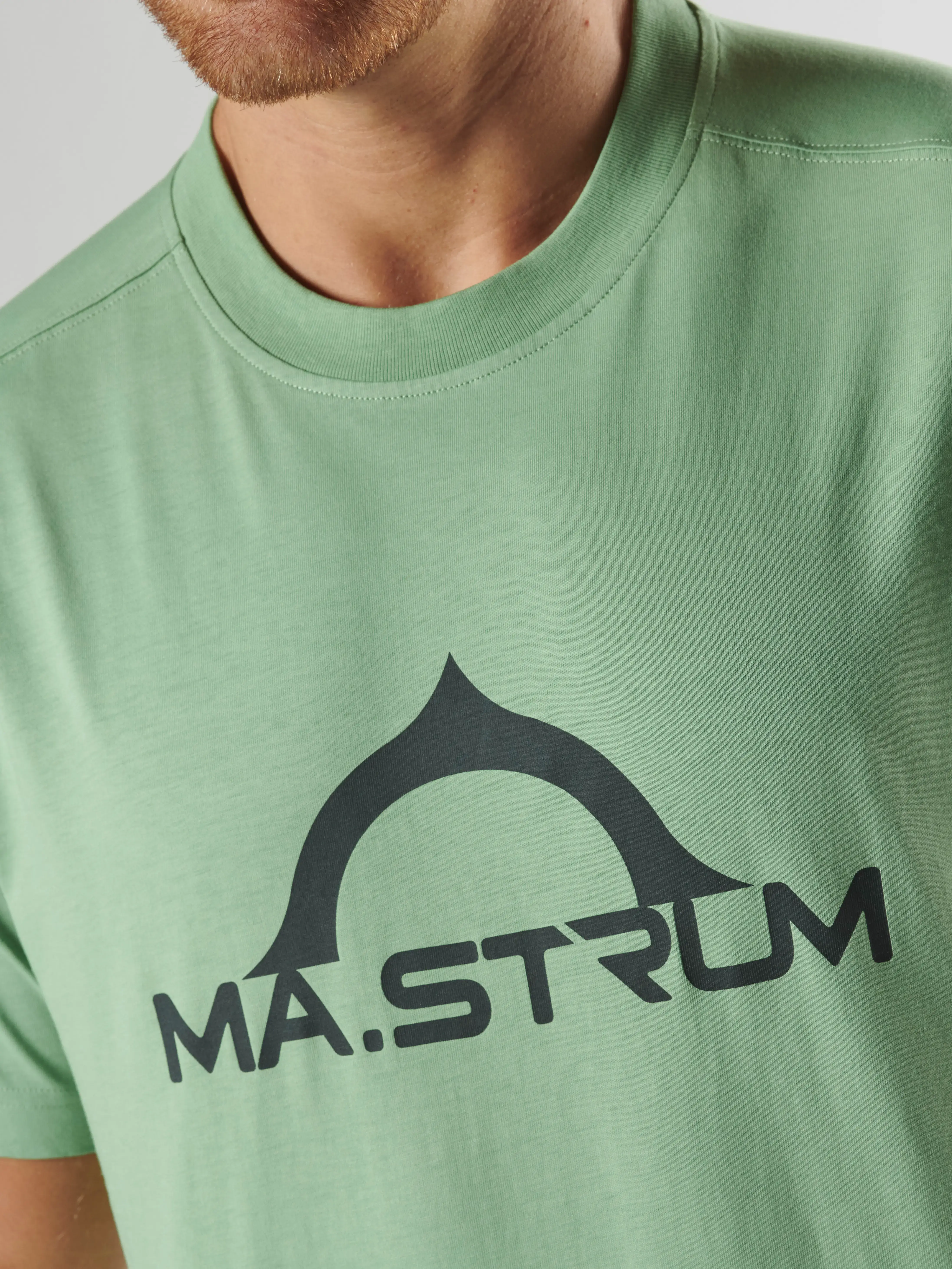BORA HALF COMPASS PRINT TEE Sage