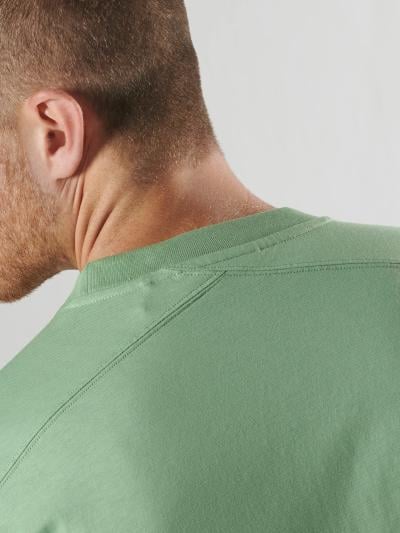 BORA HALF COMPASS PRINT TEE Sage