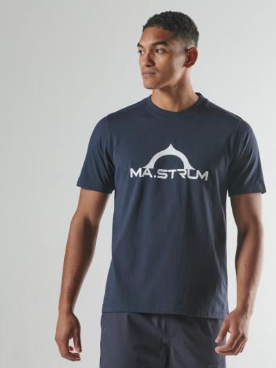 BORA HALF COMPASS PRINT TEE Ink Navy