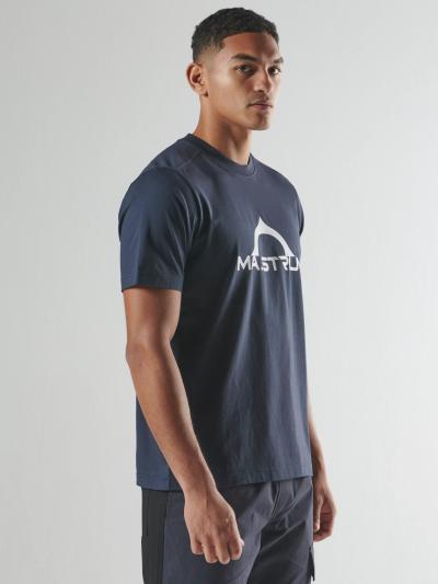 BORA HALF COMPASS PRINT TEE Ink Navy