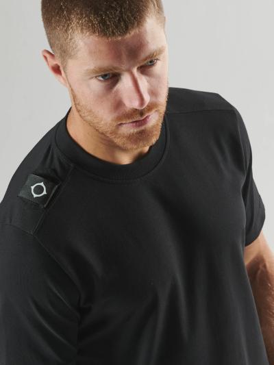 BADGE TEE Jet Black