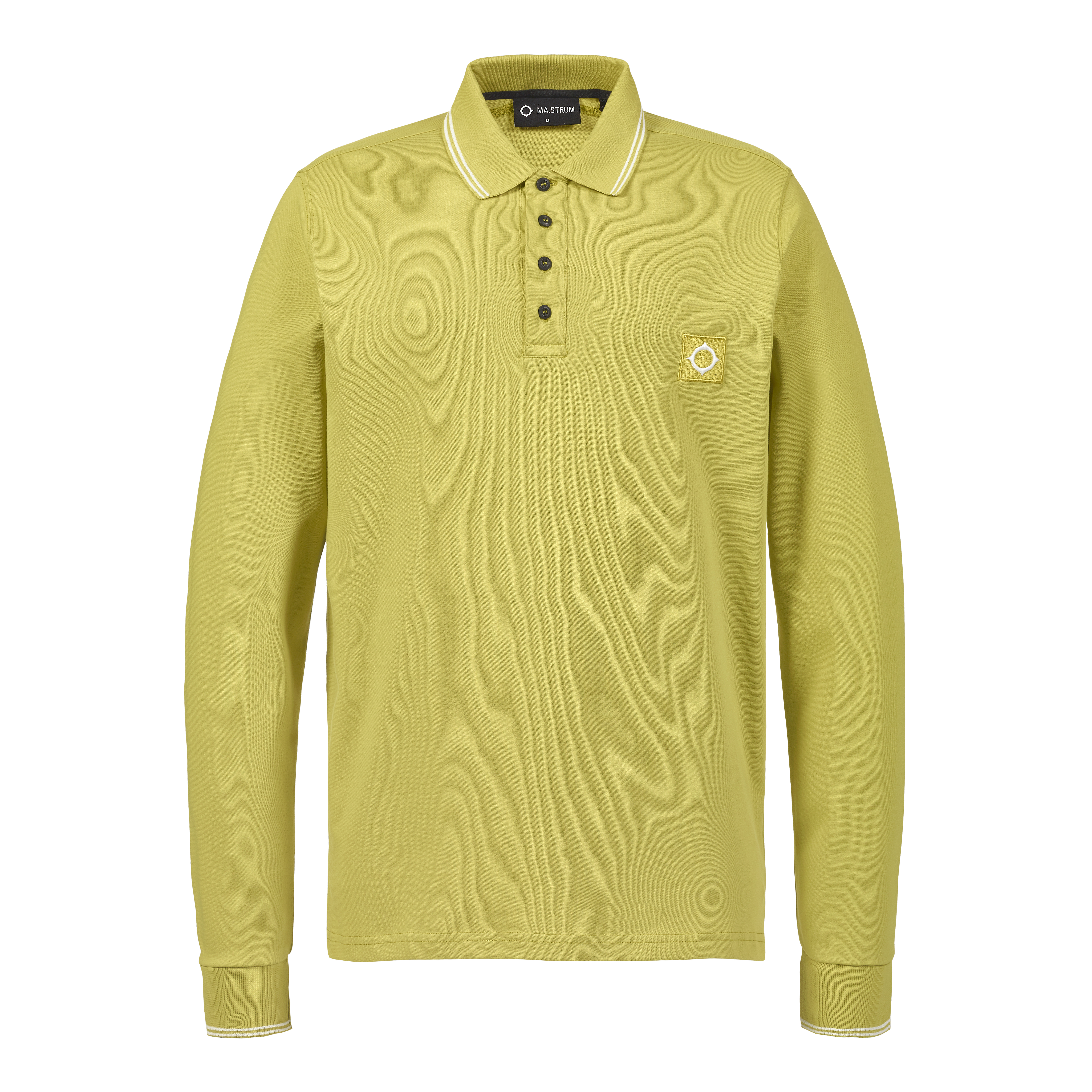 LS JERSEY POLO Sulphur Gold