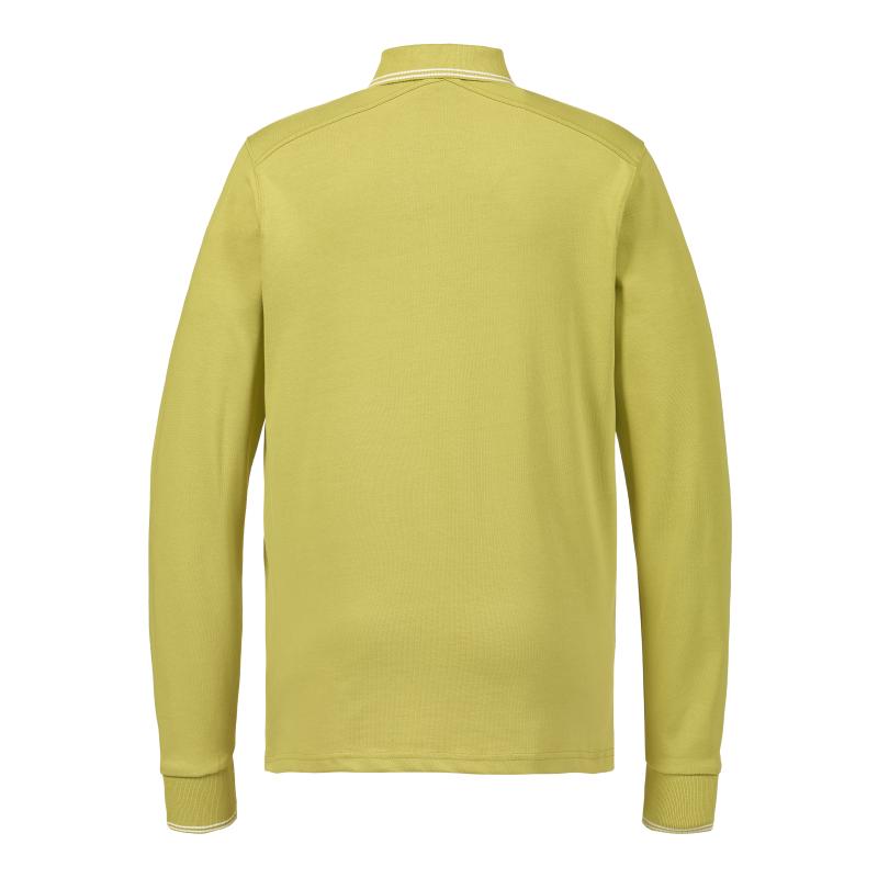 LS JERSEY POLO Sulphur Gold