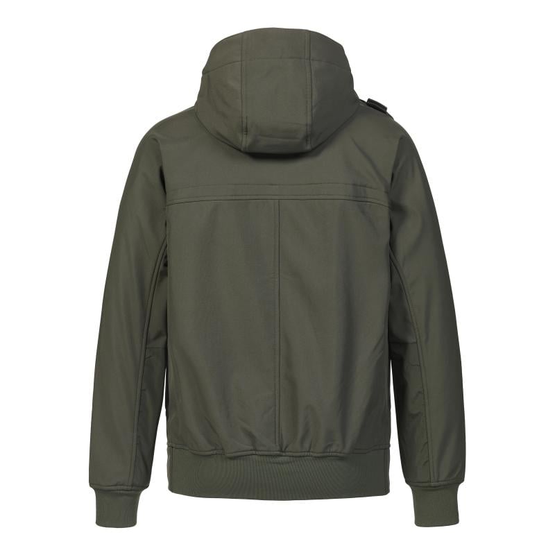 FULL ZIP HOODED SOFTSHELL Oil Slick