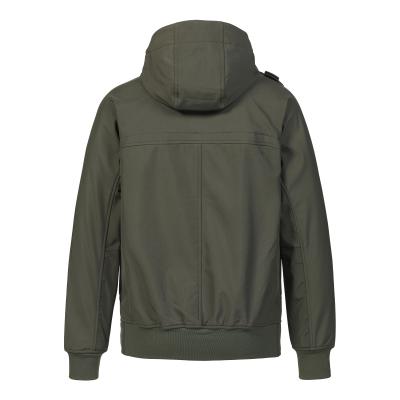 FULL ZIP HOODED SOFTSHELL Oil Slick