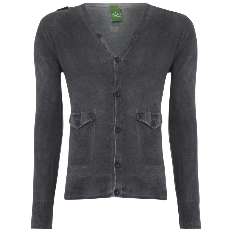 Ofb-1 Button Front Sweater ITS MIDNIGHT