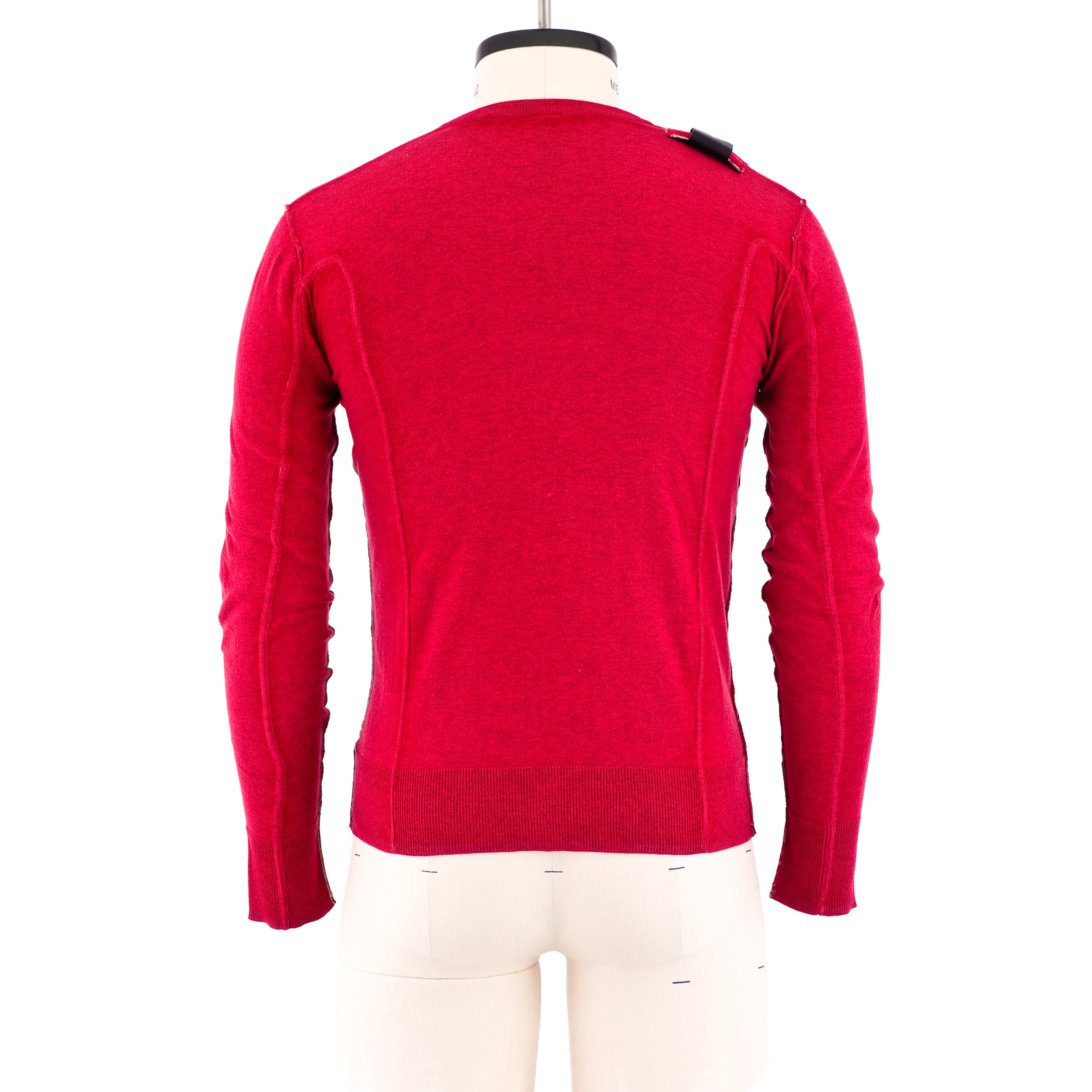 Ofb-1 Button Front Sweater MISSION ORANGE
