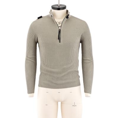 Tn-1 Zip Pullover Sweater SANDSTONE GREY