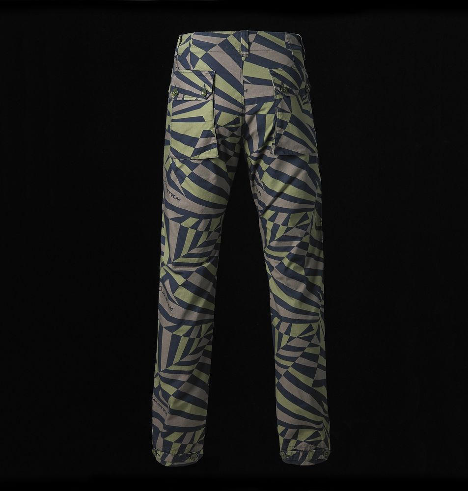 Relaxed Fit Field Trouser DAZZLE CAMO (GREEN/GREY/NAVY)