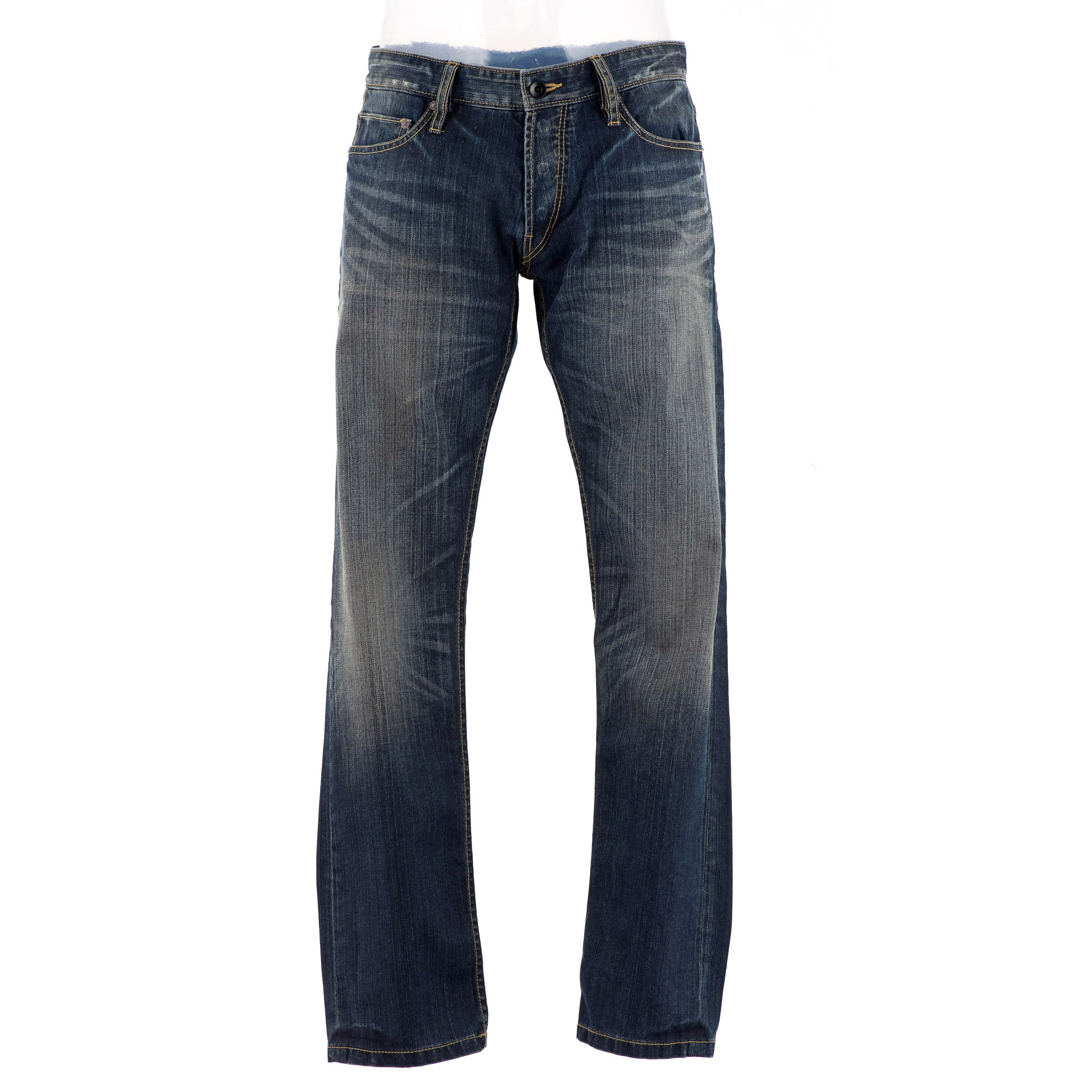 Regular Straight Leg WASHED INDIGO