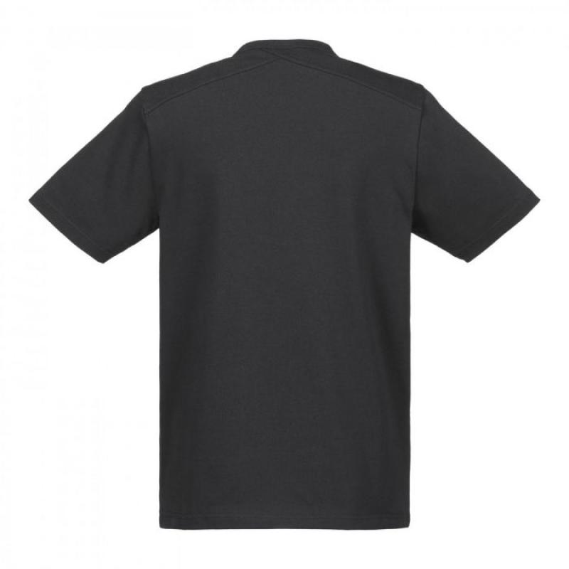 SS QUILT POCKET TEE Jet Black