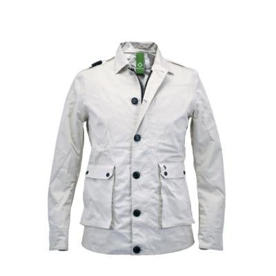 3 Layer Camp Length Jacket MERCHANT WHITE