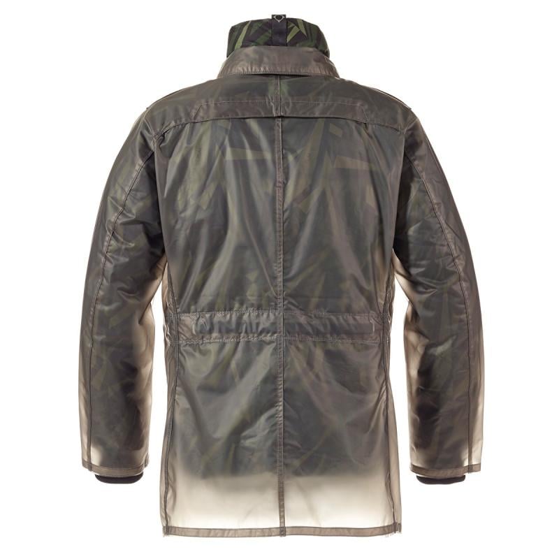 Hiplength Translucent Jkt W/Liner Ma1149 SMOKE GREY