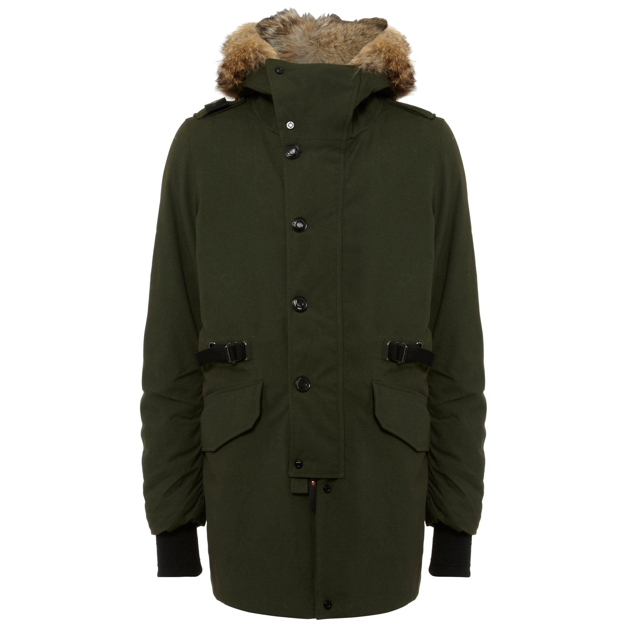 D.S. Parka 3/4 Length Duty Serge CYPRUS GREEN