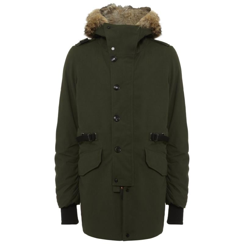 D.S. Parka 3/4 Length Duty Serge CYPRUS GREEN