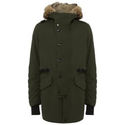 D.S. Parka 3/4 Length Duty Serge CYPRUS GREEN