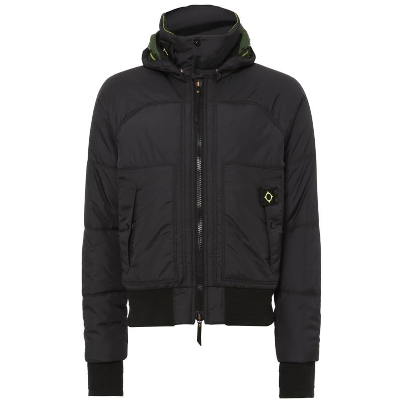 Rip-Stop Bomber W/Fibre Filling PLASMA BLACK