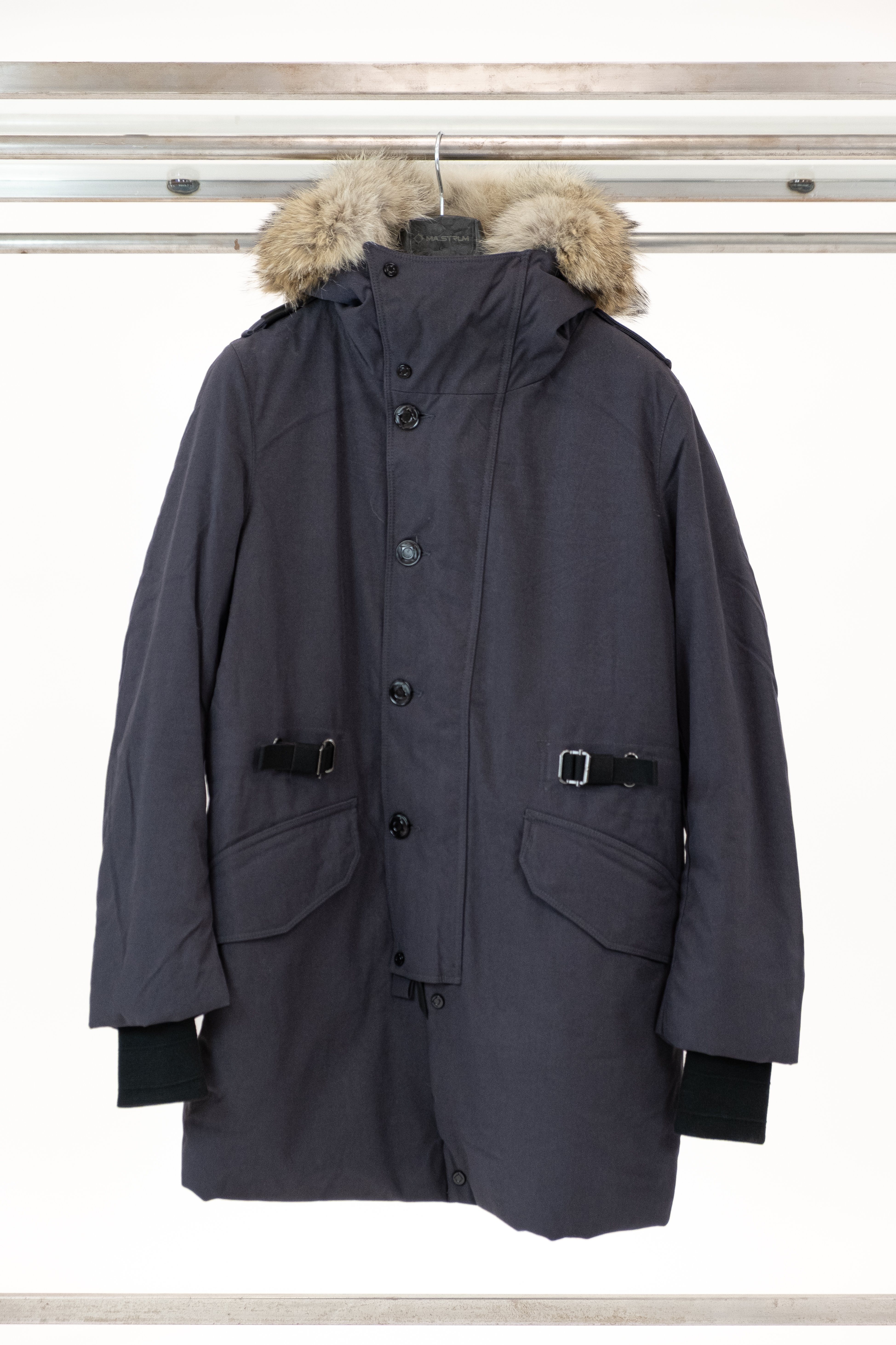 D.S. Parka 3/4 Length Duty Serge DARK GREY