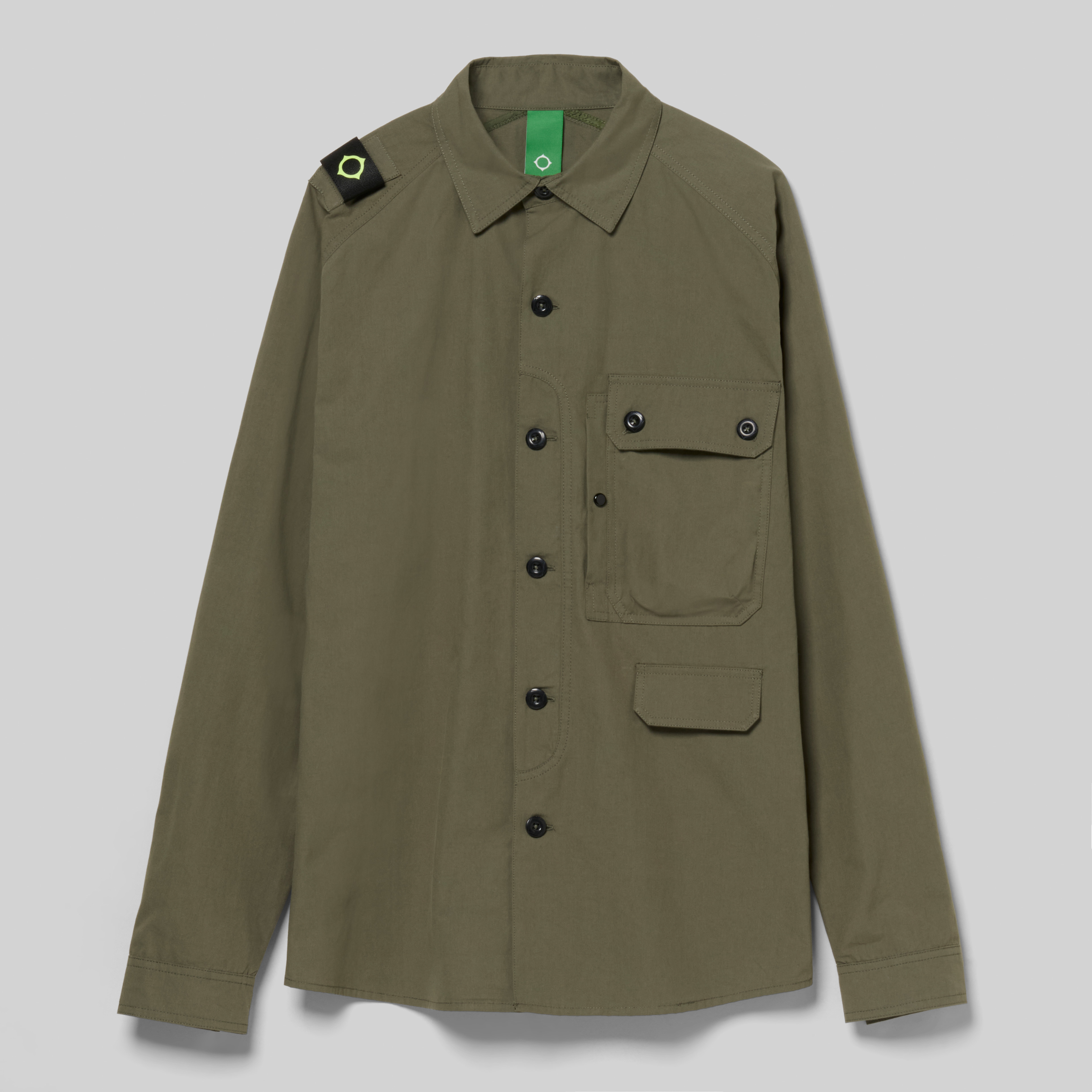 TERPENE UTILITY OVERSHIRT Bronze Green