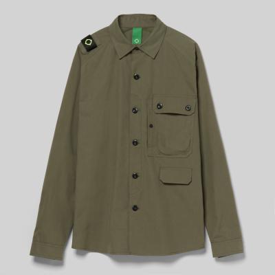 TERPENE UTILITY OVERSHIRT Bronze Green