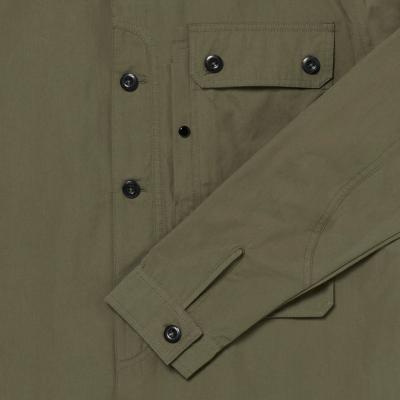 TERPENE UTILITY OVERSHIRT Bronze Green