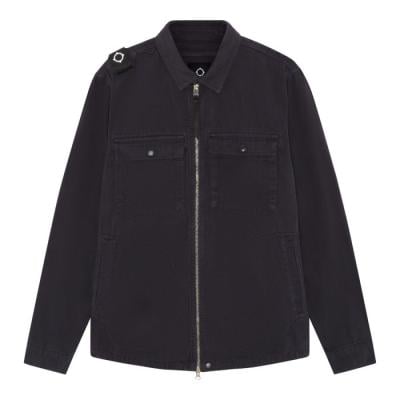 GD ZIP FRONT OVERSHIRT Dark Navy