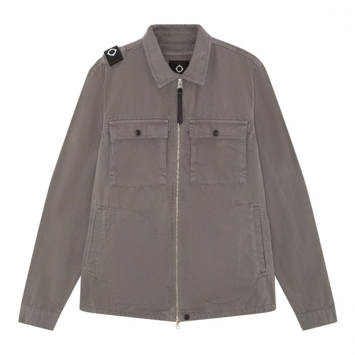 GD ZIP FRONT OVERSHIRT Dark Slate